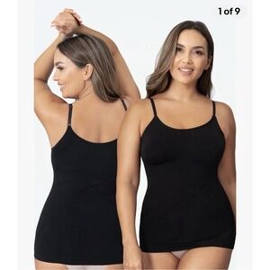 NEW Shapermint Women's M All Day Every Day Scoop Neck Shapewear Compression Tank